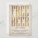 Search for beer wedding invitations Funny humour