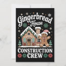 Search for construction holiday cards Santa