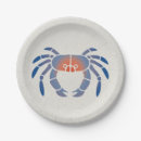 Search for crabs paper plates Blue