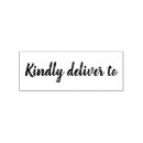 Search for deliver rubber stamps Kindly deliver to
