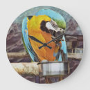 Search for blue parrot clocks Parrots