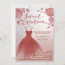 Search for red dress invitations Princess