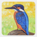 Recherche de martin pêcheur autocollants Orange
