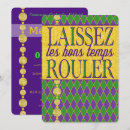 Search for laissez les bon temps rouler invitations Fat tuesday