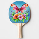 Recherche de belle raquettes ping pong Fleurs