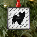 Search for papillon dog ornaments Dogs