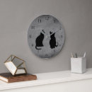 Recherche de silhouettes animales horloges Moderne