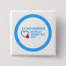 Search for diabetes buttons Circle