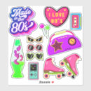 Search for millennials stickers 80s
