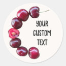 Search for sweet cherries stickers Red
