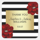 Search for red gold wedding stickers Flowers