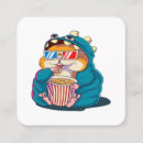 Search for popcorn business cards Cute