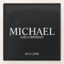 Search for groomsmen coasters Modern