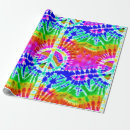 Search for peace sign wrapping paper Retro