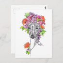 Recherche de whippet cartes postales Dessin