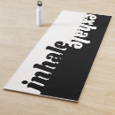 Search for black and white yoga mats Bold