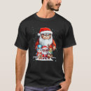 Search for bigfoot mens tshirts Santa