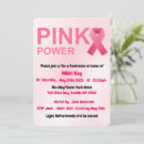 Search for cancer support invitations Pink