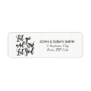 Search for god return address labels Typography
