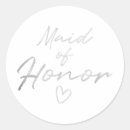 Search for maid of honour stickers Pretty