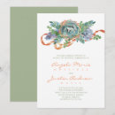 Recherche de ruban orange invitations Aquarelle