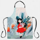 Search for comic art aprons Cute