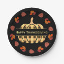 Search for autumn plaid plates Fall leaves