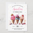 Search for icecream invitations Pink