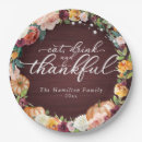 Search for thanksgiving paper plates Rustic