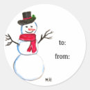 Search for winter kids stickers Snowmen