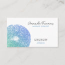 Search for fingerprint business cards Blue
