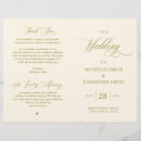 Search for booklet wedding programs Foldable