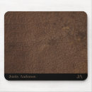 Recherche de cuir vintage tapis souris Luxe