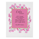 Search for order of events wedding posters Boho