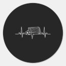 Search for soccer lovers stickers Black