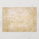 Recherche de old fashioned invitations Nuptiale
