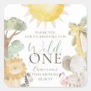 Search for safari birthday stickers Zoo animals