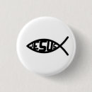 Recherche de symboles chrétiens badges Poissons