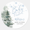 Search for winter blue stickers Boy baby shower