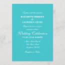 Search for turquoise wedding invitations Teal