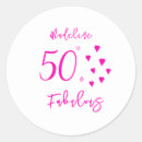 Search for fun 50th birthday stickers Trendy