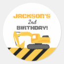 Search for excavator birthday Construction birthday party