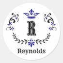 Search for crown monogram stickers Elegant