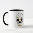 Search for dead flowers mugs Sugar skull