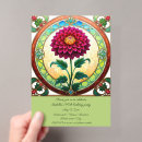 Search for stained glass invitations Vintage