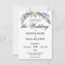 Search for lavender and yellow wedding invitations Greenery