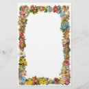 Search for floral border stationery paper Flowers
