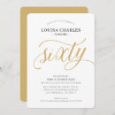 Recherche de sixty anniversaire invitations Moderne