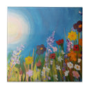 Search for cornflower blue tiles Flowers