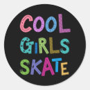 Search for ice skating for girls stickers Blue